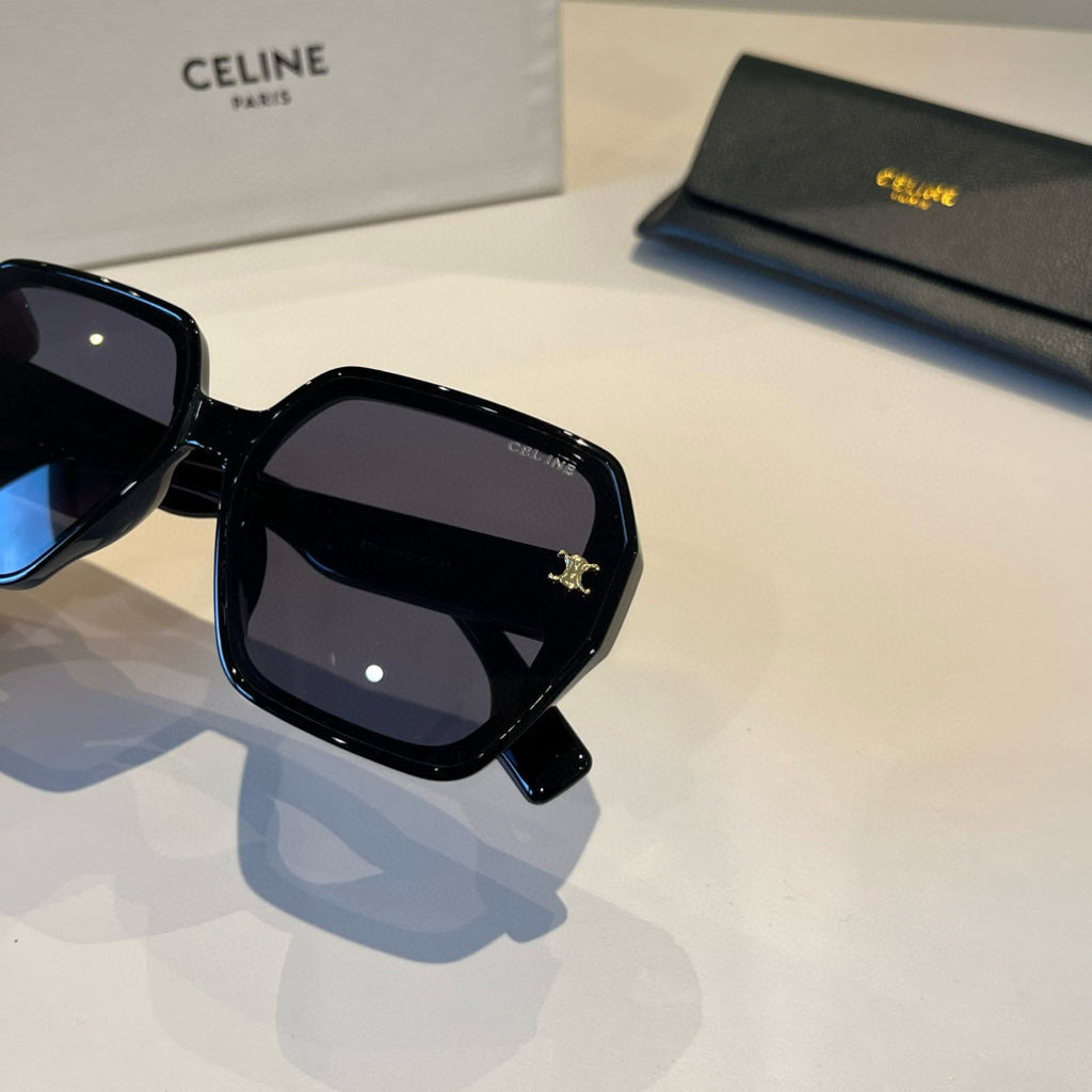 Celine Fashion Black Lens Sunglasses for Men & Women - 415604 - detail image 7