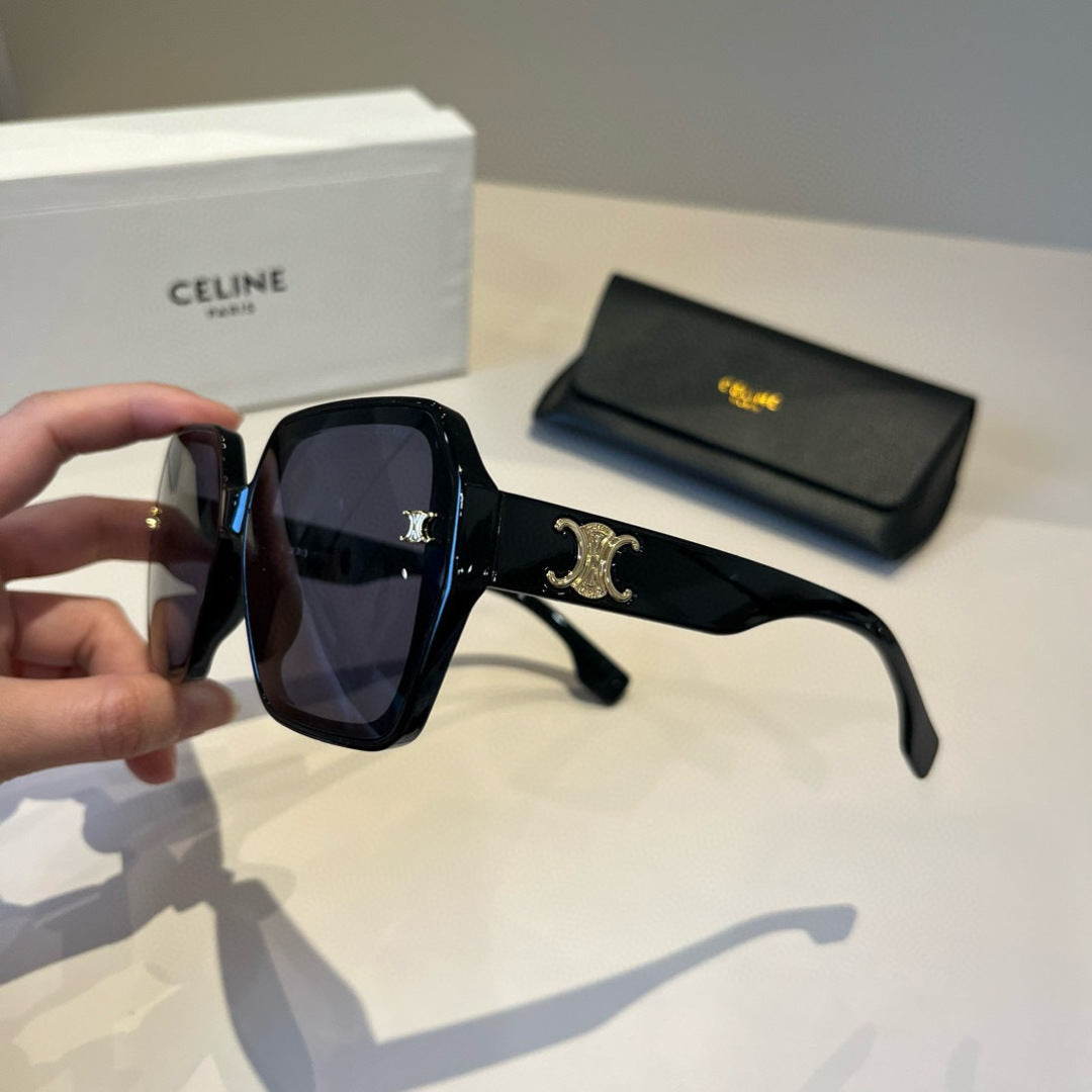 Celine Fashion Black Lens Sunglasses for Men & Women - 465518 - detail image 4