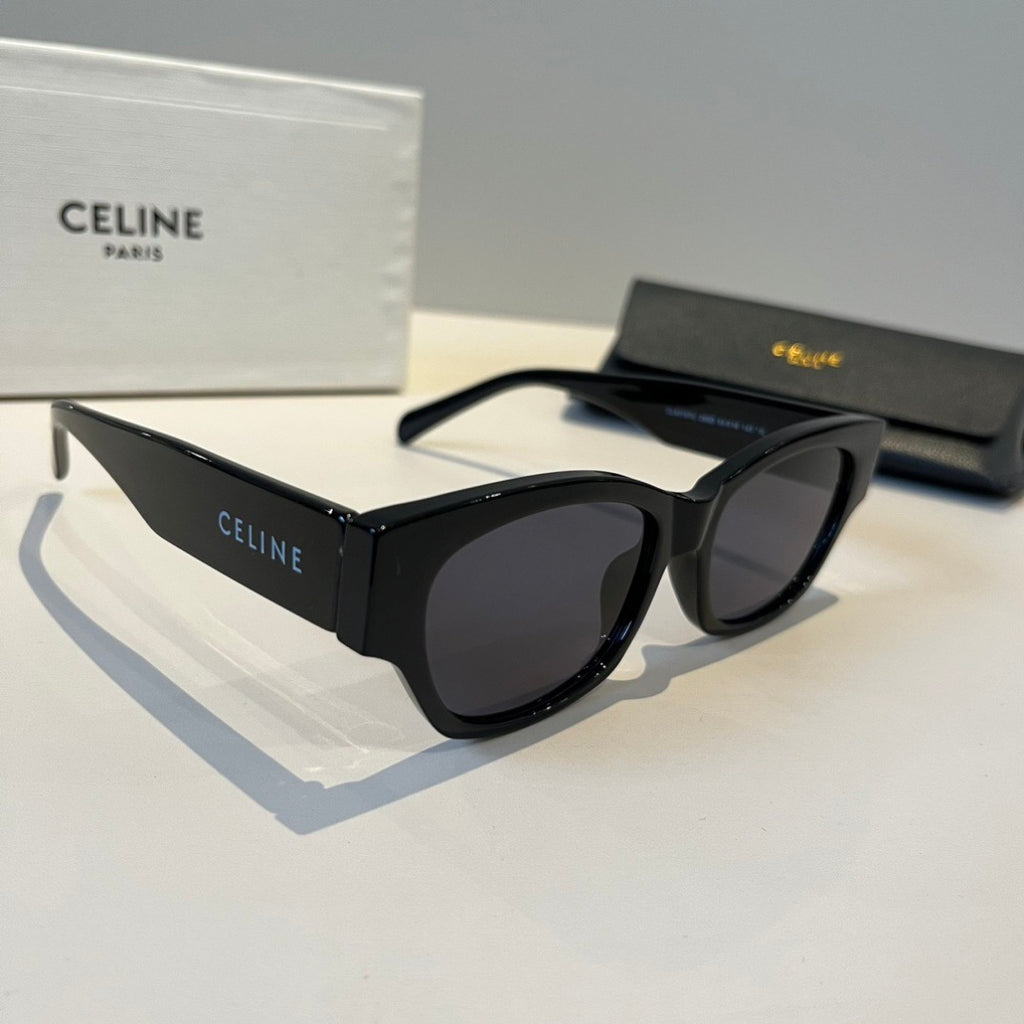 Celine Slim Black Lens Sunglasses for Men & Women - 431971