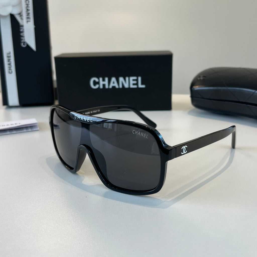 Chanel Fashion Black Lens Sunglasses for Men & Women - 493465 - detail image 3