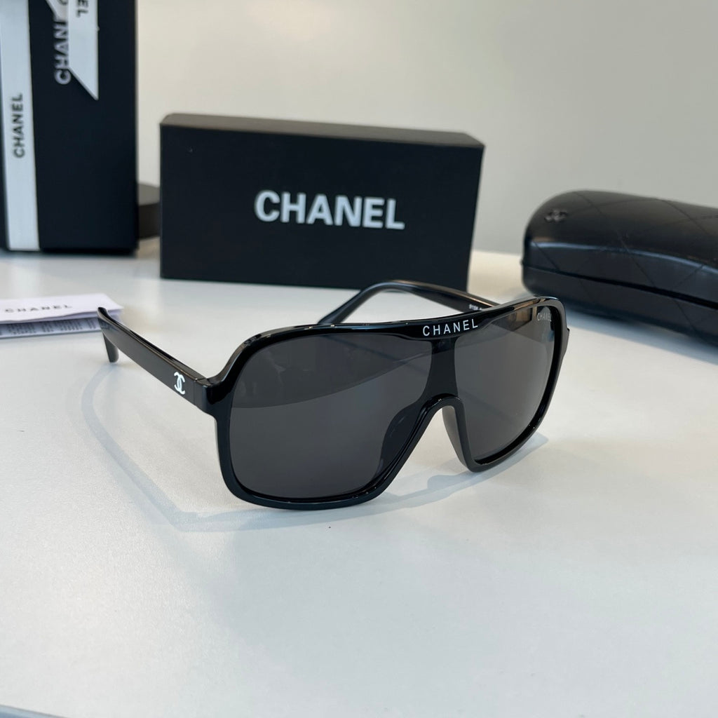 Chanel Fashion Black Lens Sunglasses for Men & Women - 493465
