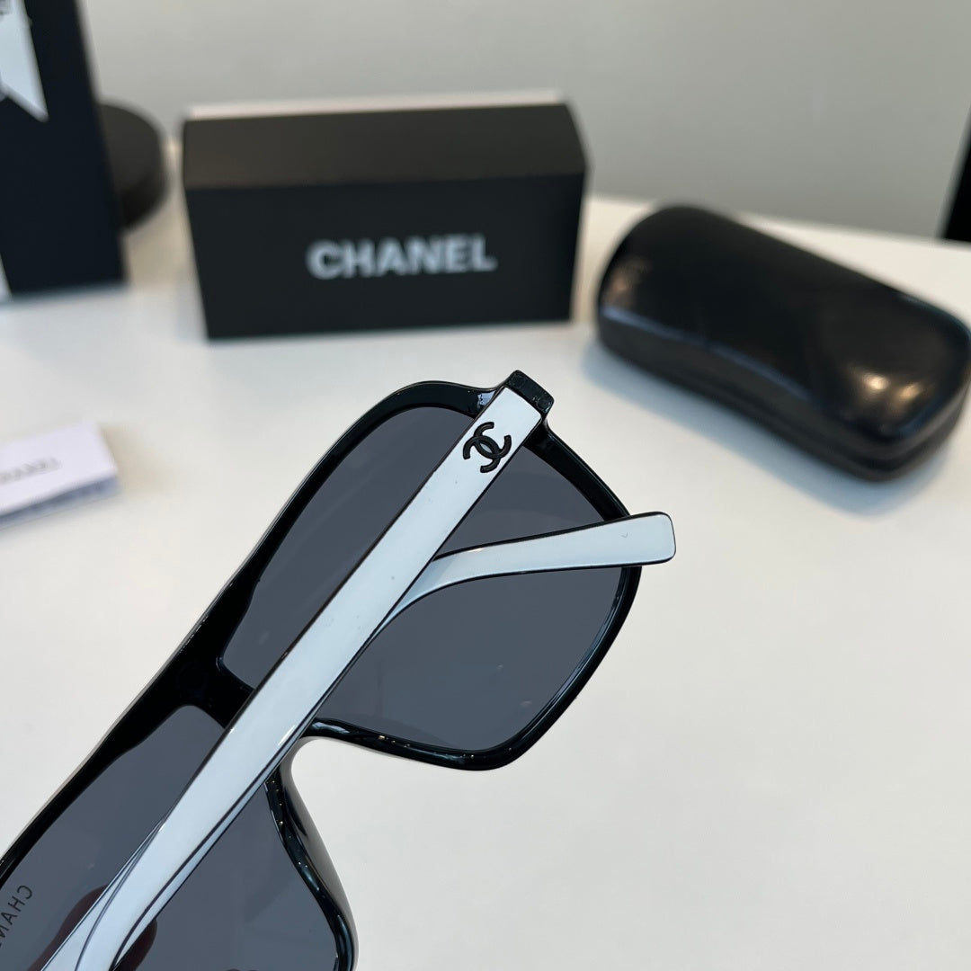 Chanel Fashion Black Lens Sunglasses for Men & Women - 493466 - detail image 8