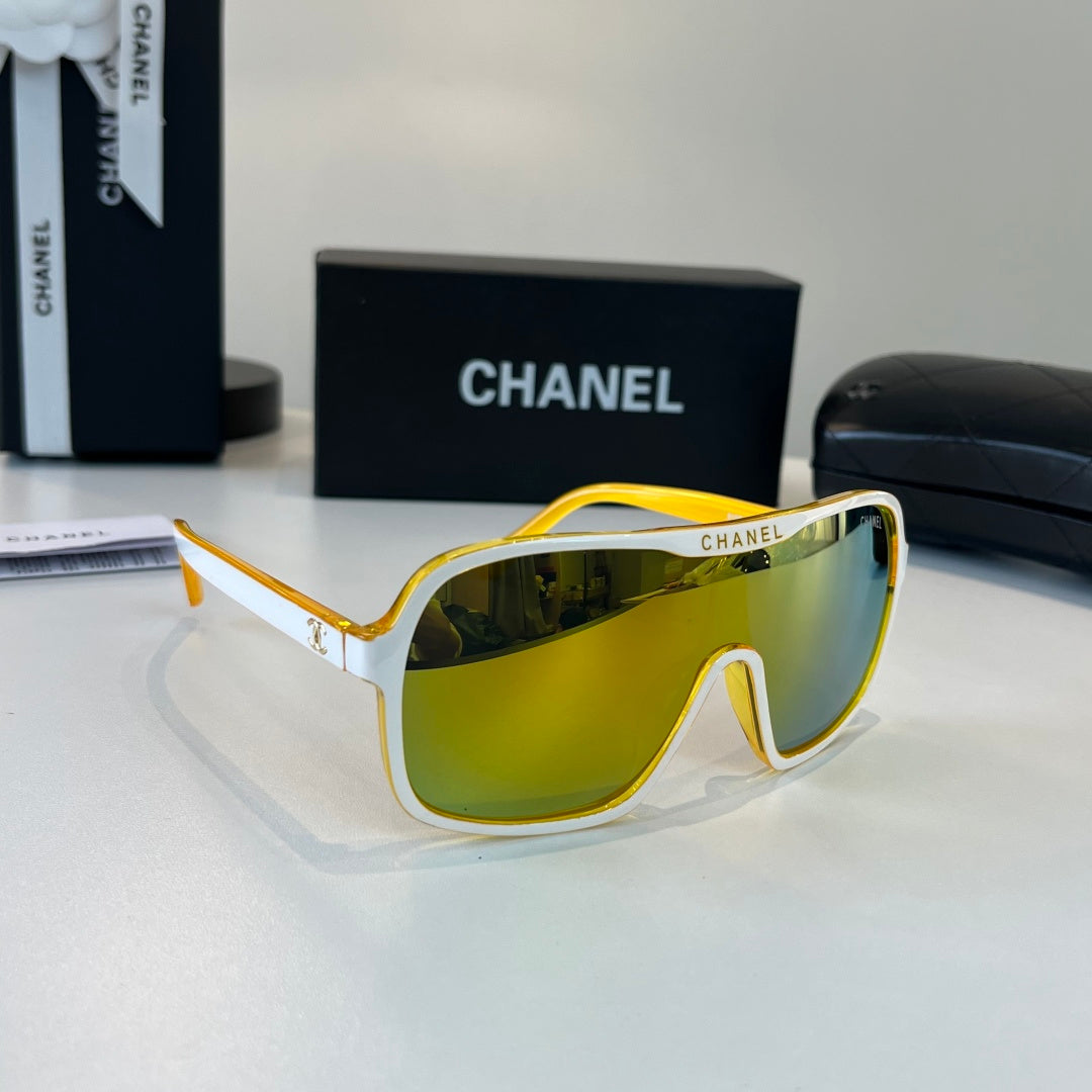 Chanel Fashion Brown Lens Sunglasses for Men & Women - 493467