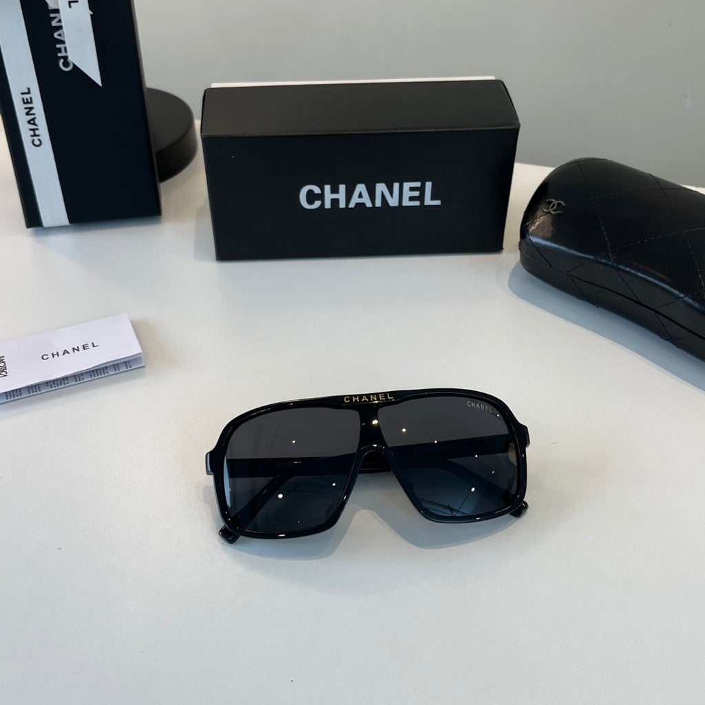 Chanel Fashion Black Lens Sunglasses for Men & Women - 493468 - detail image 5