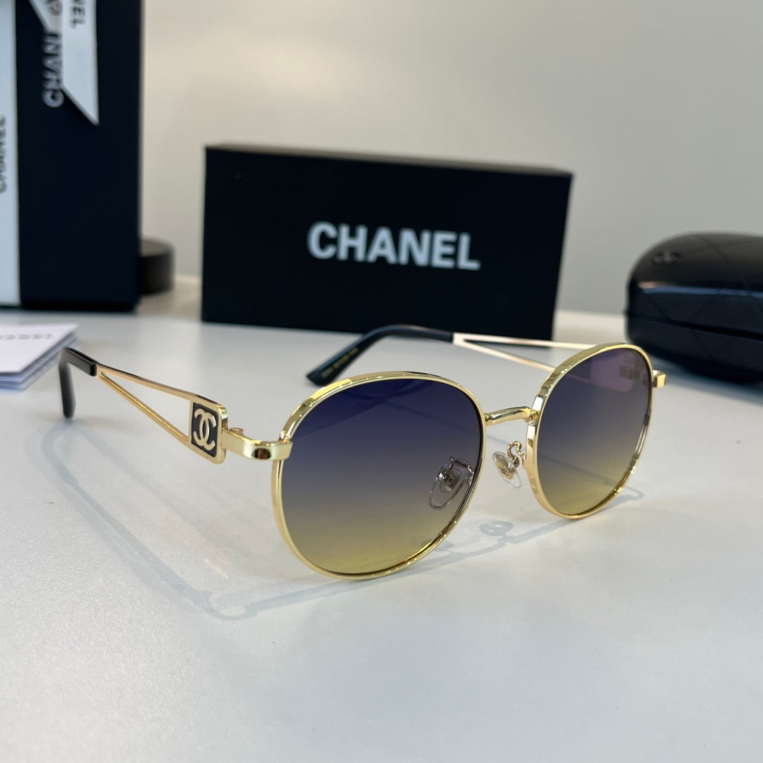 Chanel Fashion Silver Lens Sunglasses for Men & Women - 493469