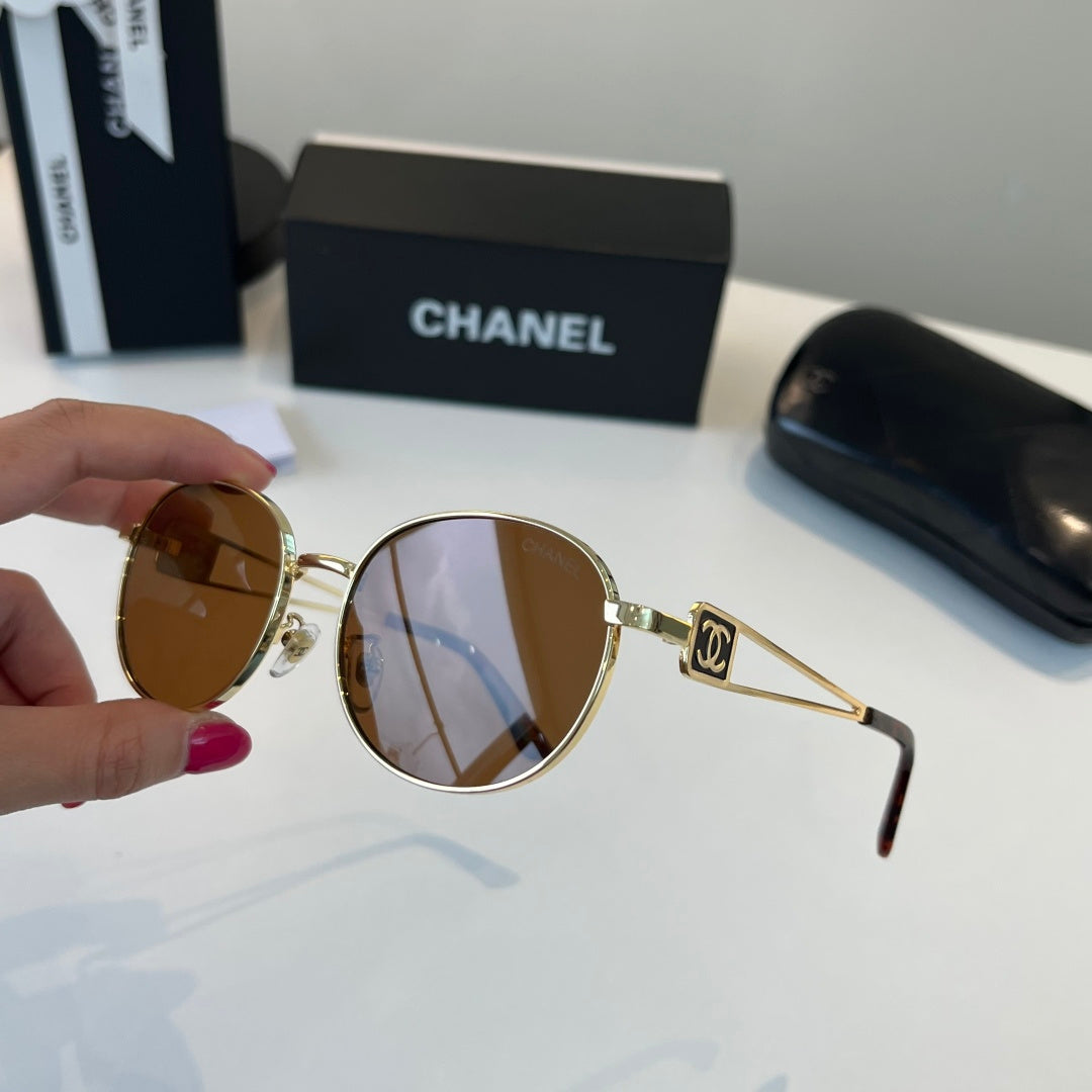 Chanel Fashion Brown Lens Sunglasses for Men & Women - detail image 4