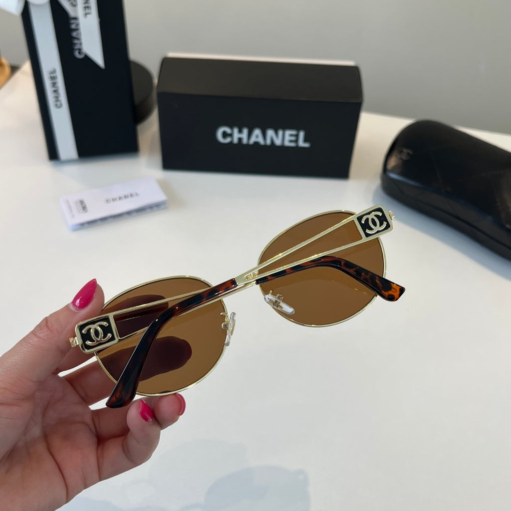 Chanel Fashion Brown Lens Sunglasses for Men & Women - detail image 9