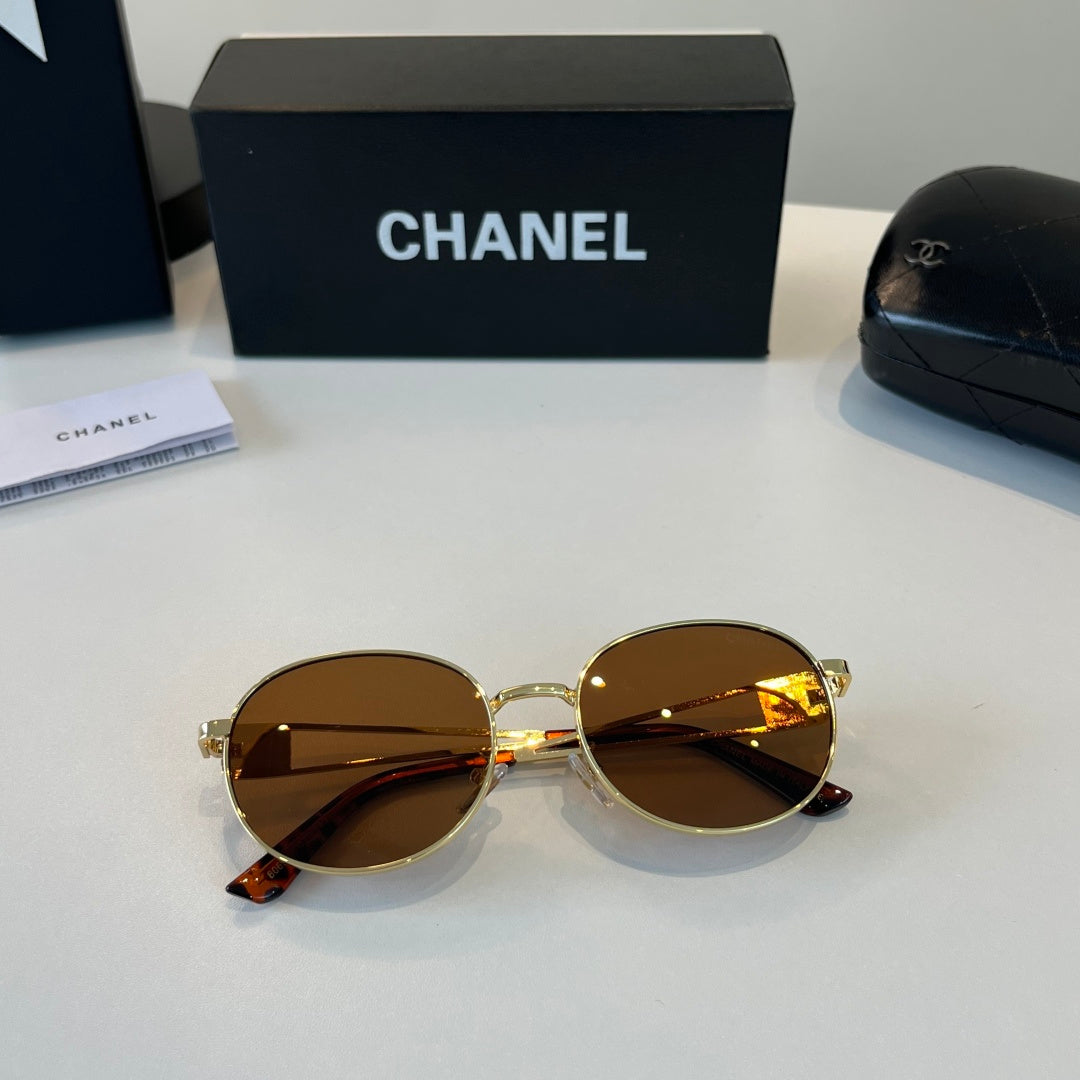 Chanel Fashion Brown Lens Sunglasses for Men & Women - detail image 5