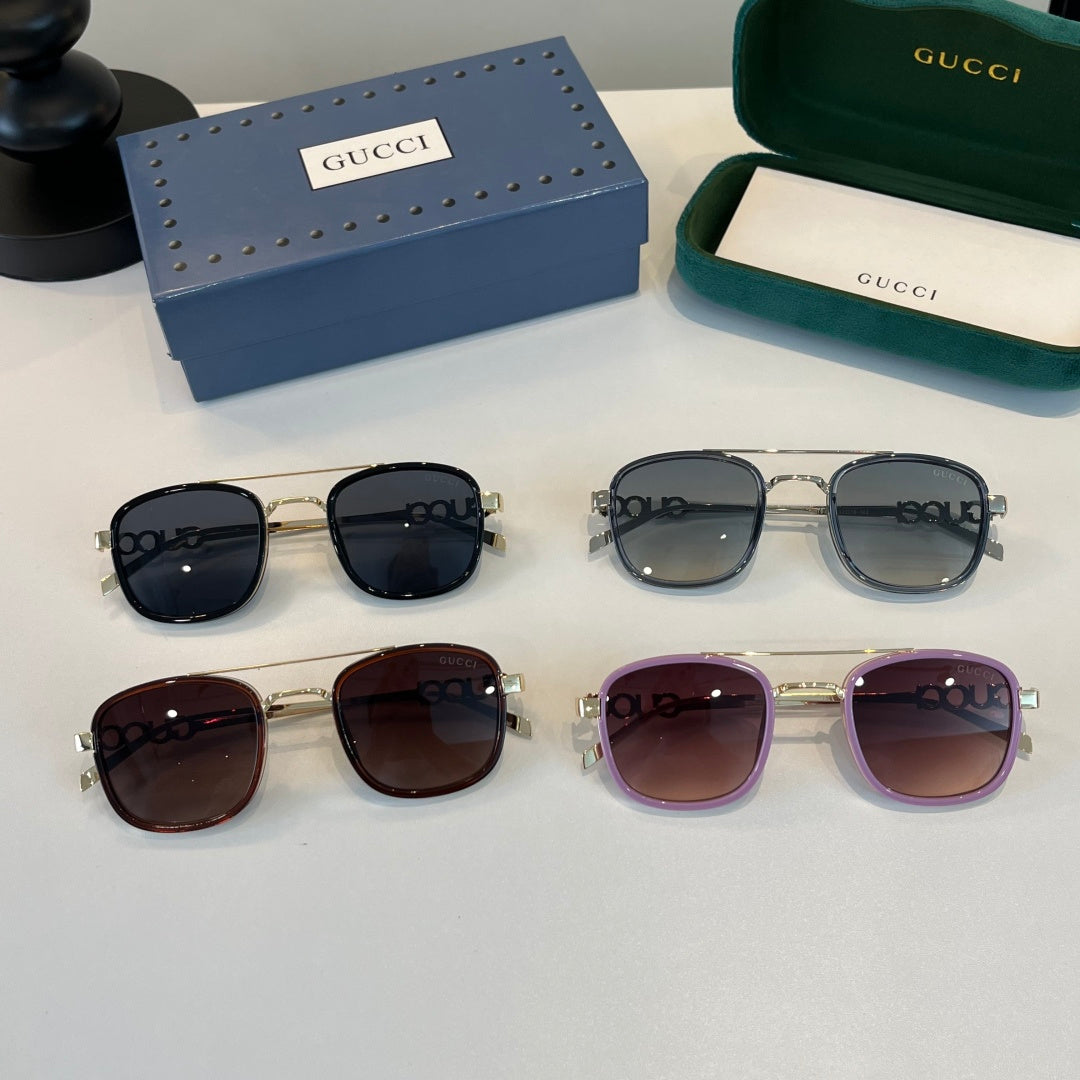 Gucci Oversized Red Lens Sunglasses for Men & Women - 493357 - detail image 12