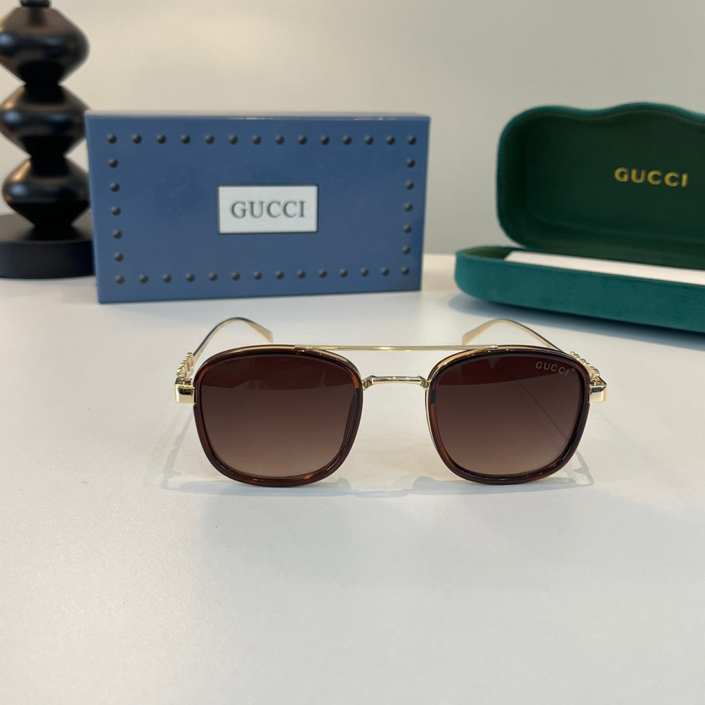 Gucci Oversized Red Lens Sunglasses for Men & Women - 493357 - detail image 2