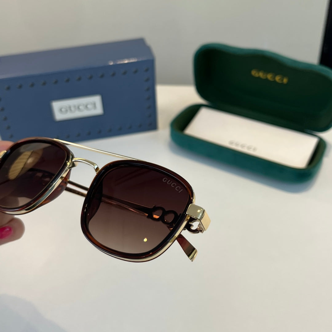 Gucci Oversized Red Lens Sunglasses for Men & Women - 493357 - detail image 6