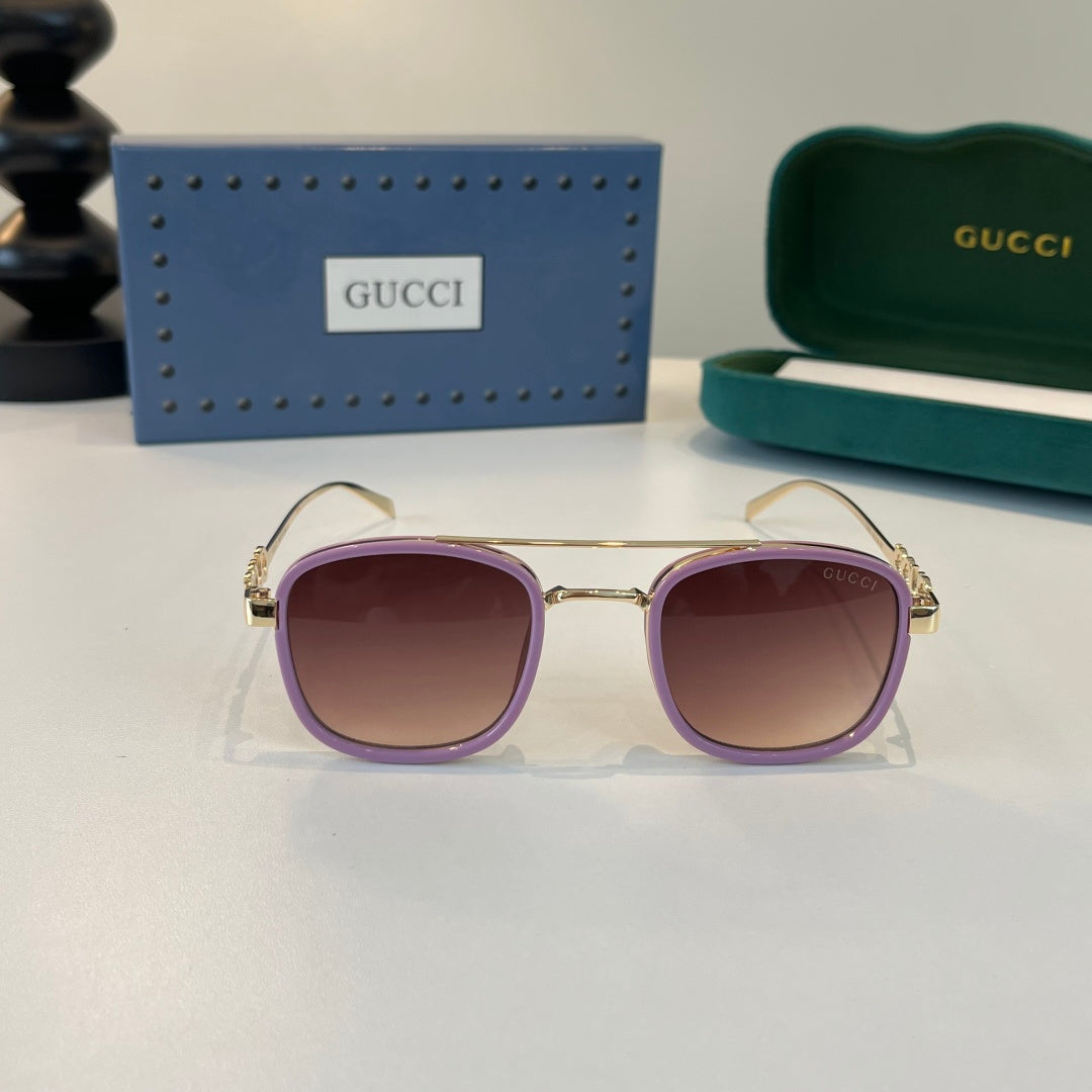 Gucci Oversized Red Lens Sunglasses for Men & Women - 493358 - detail image 2