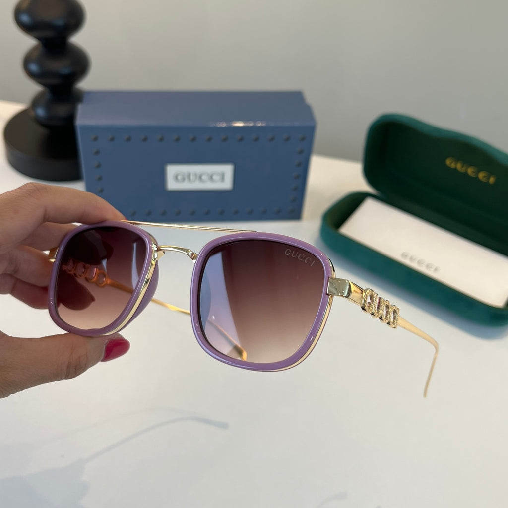 Gucci Oversized Red Lens Sunglasses for Men & Women - 493358 - detail image 9