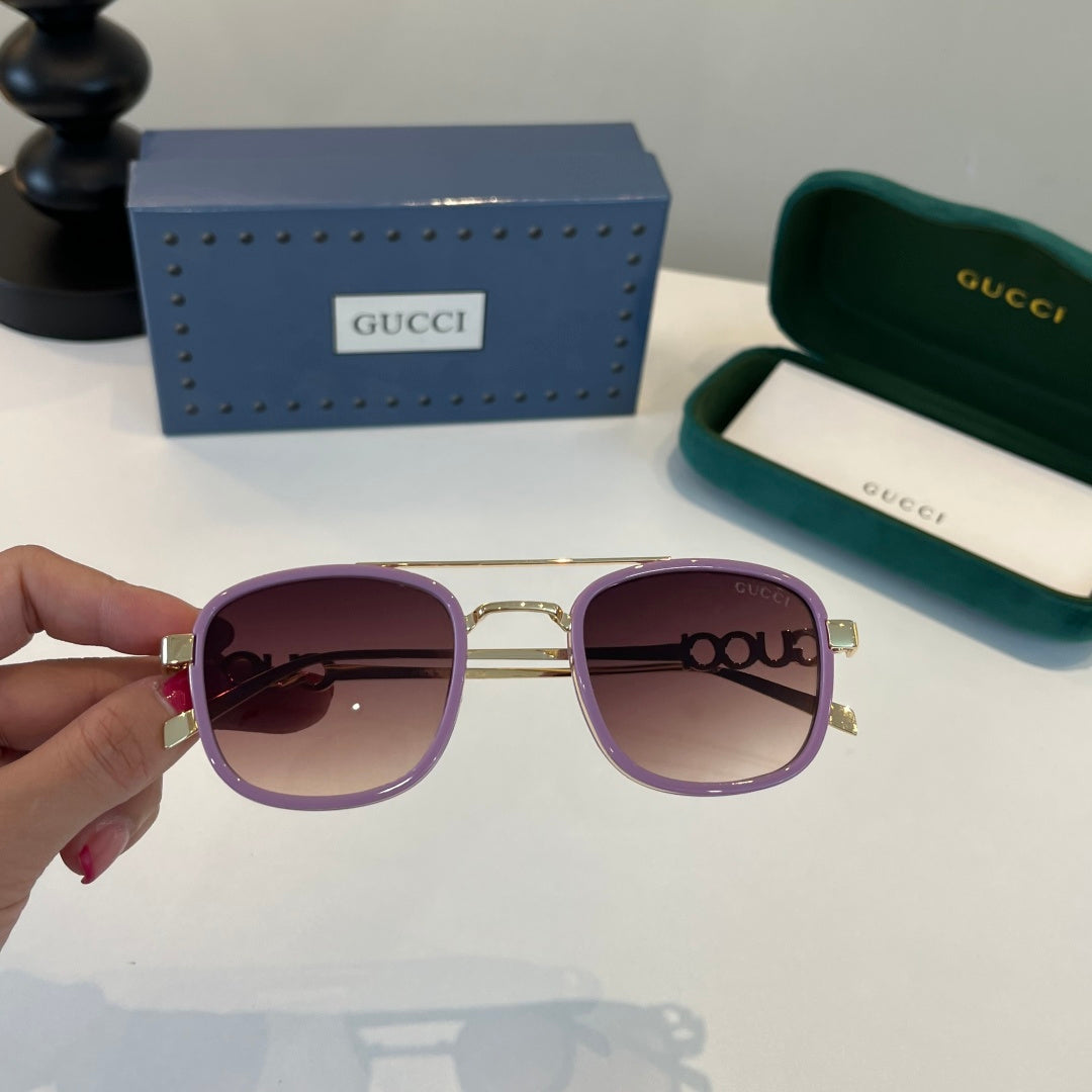 Gucci Oversized Red Lens Sunglasses for Men & Women - 493358 - detail image 5