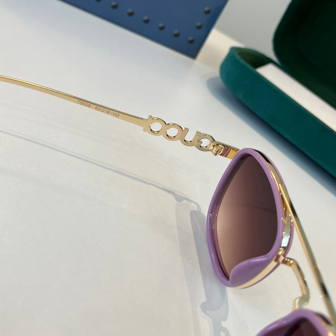 Gucci Oversized Red Lens Sunglasses for Men & Women - 493358 - detail image 10