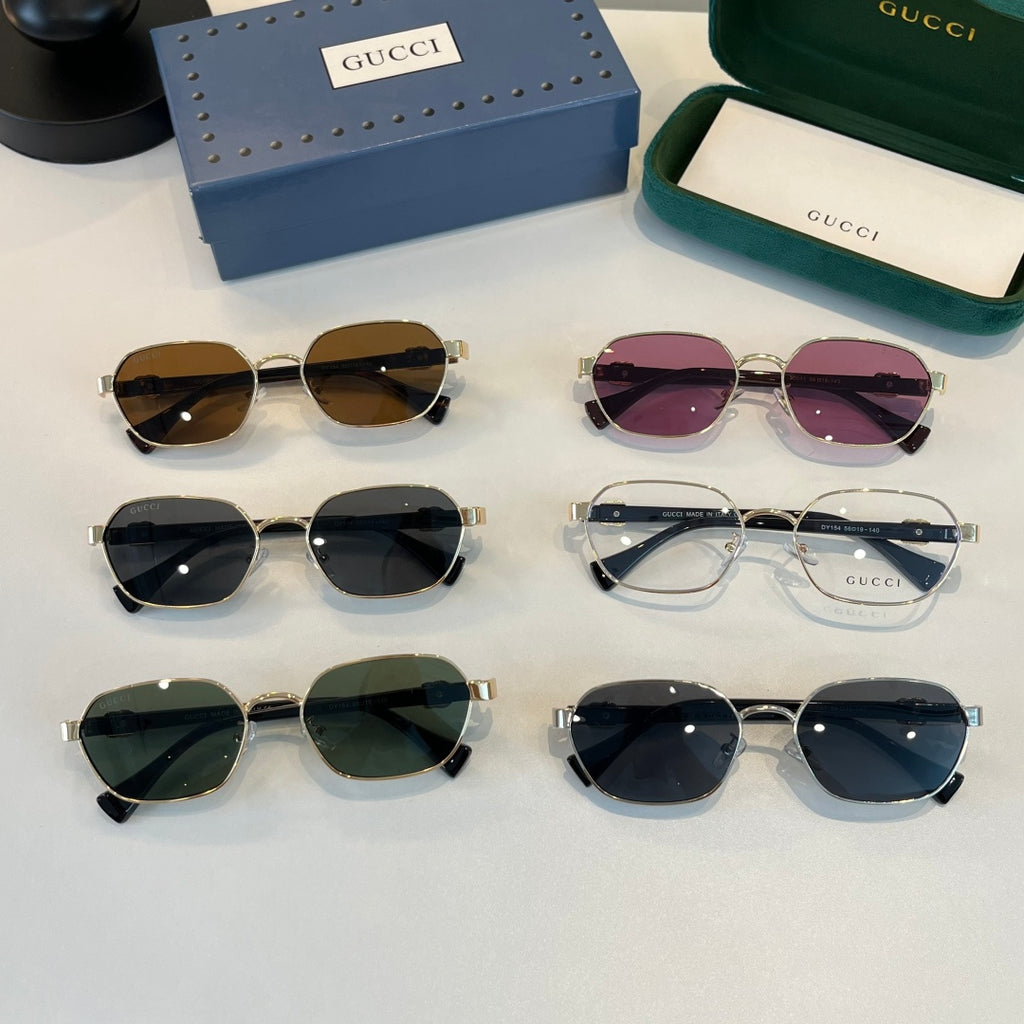 Gucci Oversized Silver Lens Sunglasses for Men & Women - 493359 - detail image 12