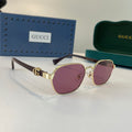 Gucci Oversized Red Lens Sunglasses for Men & Women