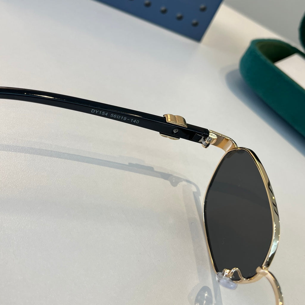 Gucci Oversized Silver Lens Sunglasses for Men & Women - detail image 7