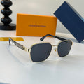 Louis Vuitton Fashion Silver Lens Sunglasses for Men & Women - 493079
