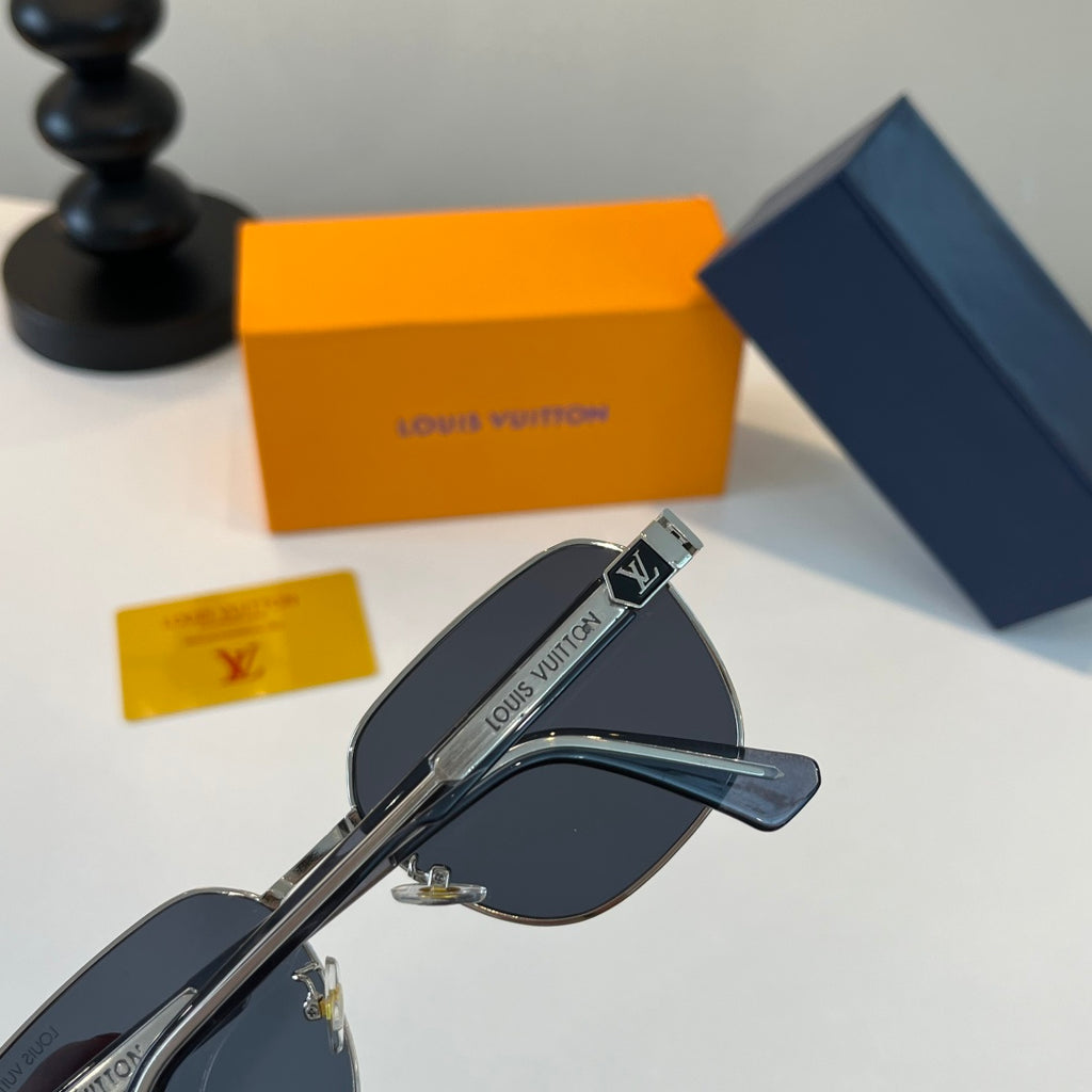 Louis Vuitton Fashion Silver Lens Sunglasses for Men & Women - 493081 - detail image 7