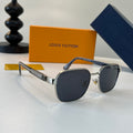 Louis Vuitton Fashion Silver Lens Sunglasses for Men & Women - 493081
