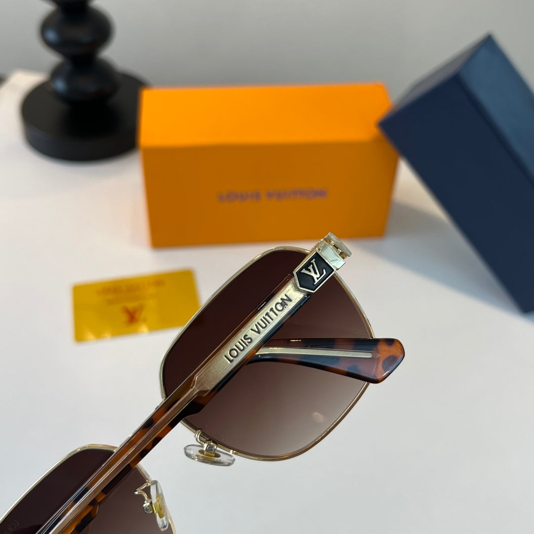 Louis Vuitton Fashion Brown Lens Sunglasses for Men & Women - 493082 - detail image 7