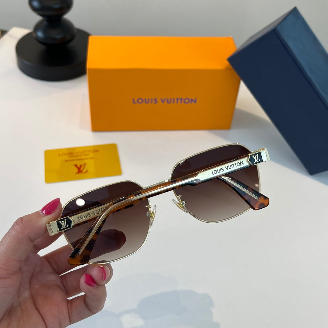 Louis Vuitton Fashion Brown Lens Sunglasses for Men & Women - 493082 - detail image 8