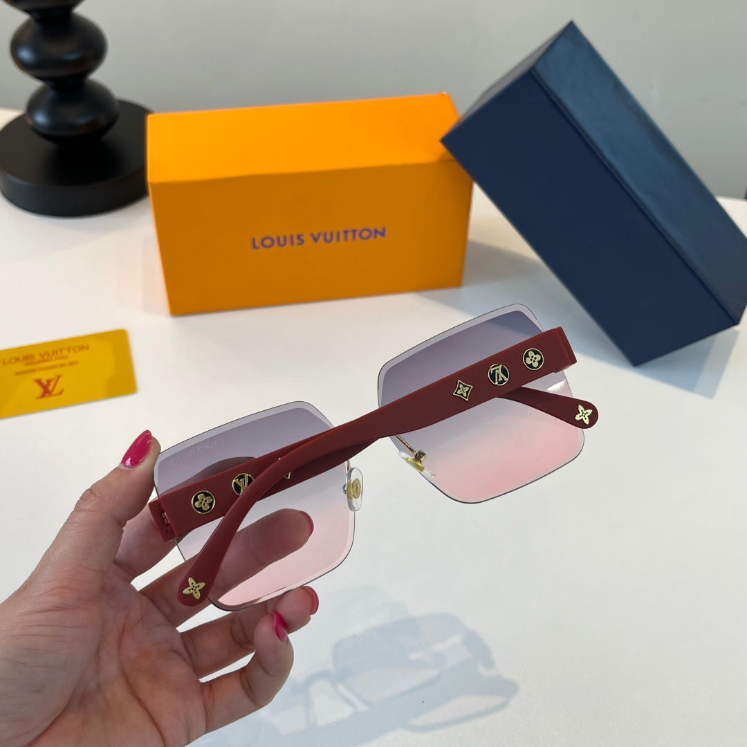 Louis Vuitton Fashion Silver Lens Sunglasses for Women - 493083 - detail image 8