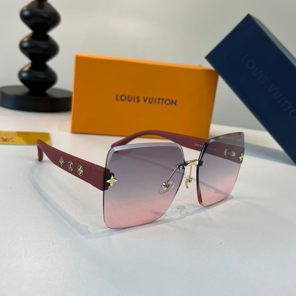 Louis Vuitton Fashion Silver Lens Sunglasses for Women - 493083