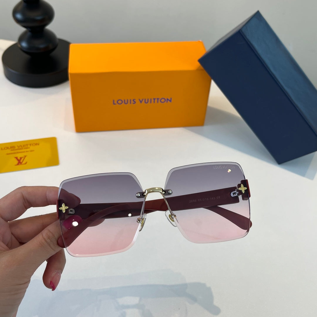 Louis Vuitton Fashion Silver Lens Sunglasses for Women - 493083 - detail image 5