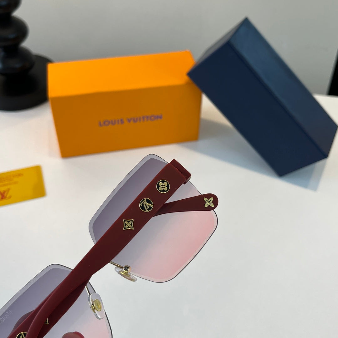 Louis Vuitton Fashion Silver Lens Sunglasses for Women - 493083 - detail image 7
