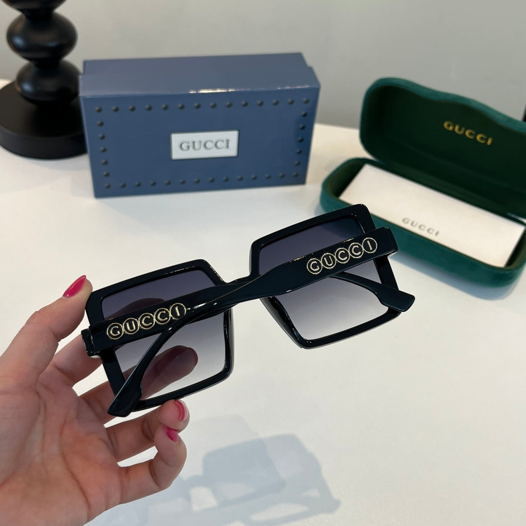 Gucci Oversized Silver Lens Sunglasses for Women - detail image 7