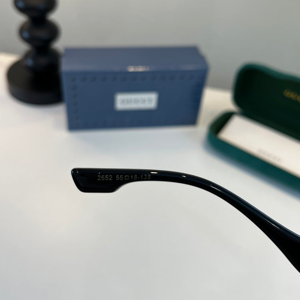 Gucci Oversized Silver Lens Sunglasses for Women - detail image 8