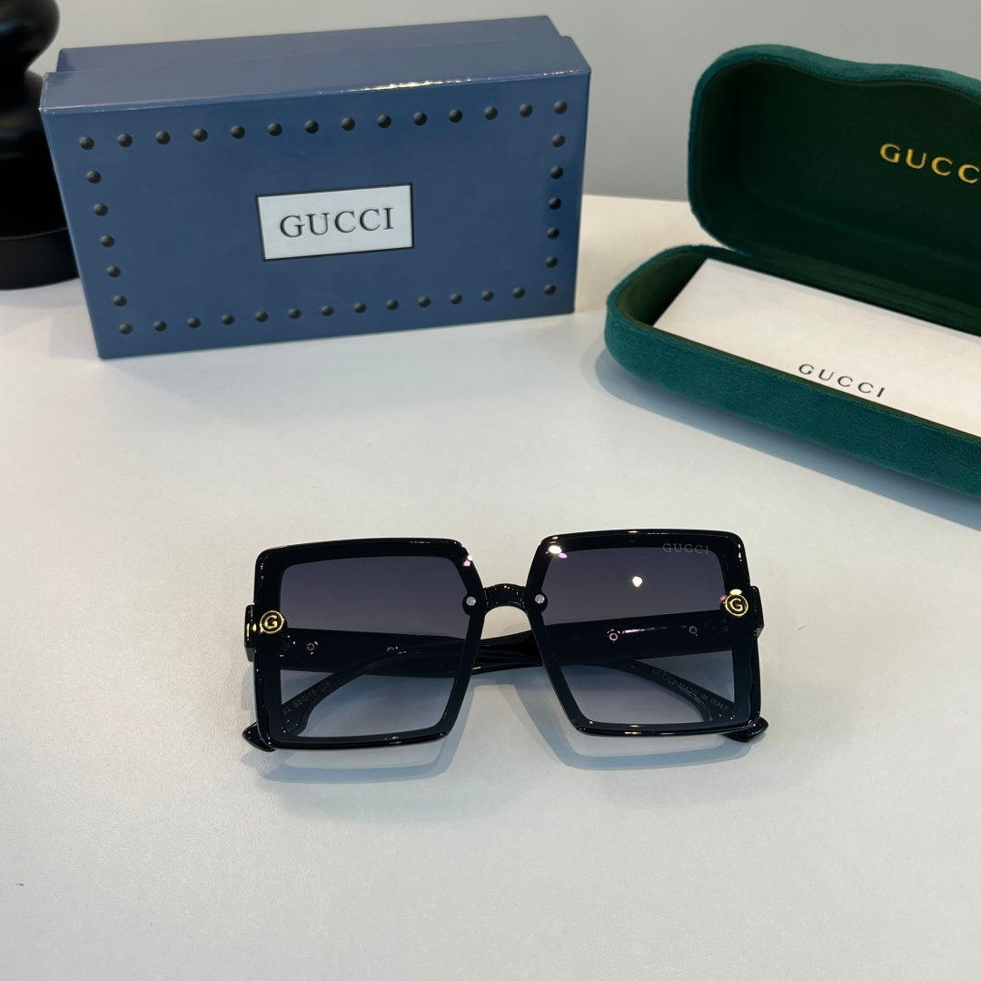 Gucci Oversized Silver Lens Sunglasses for Women - detail image 4