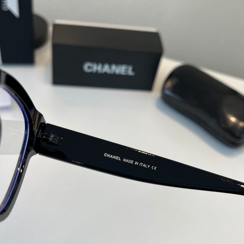 Chanel Oversized Silver Lens Sunglasses for Women - detail image 10