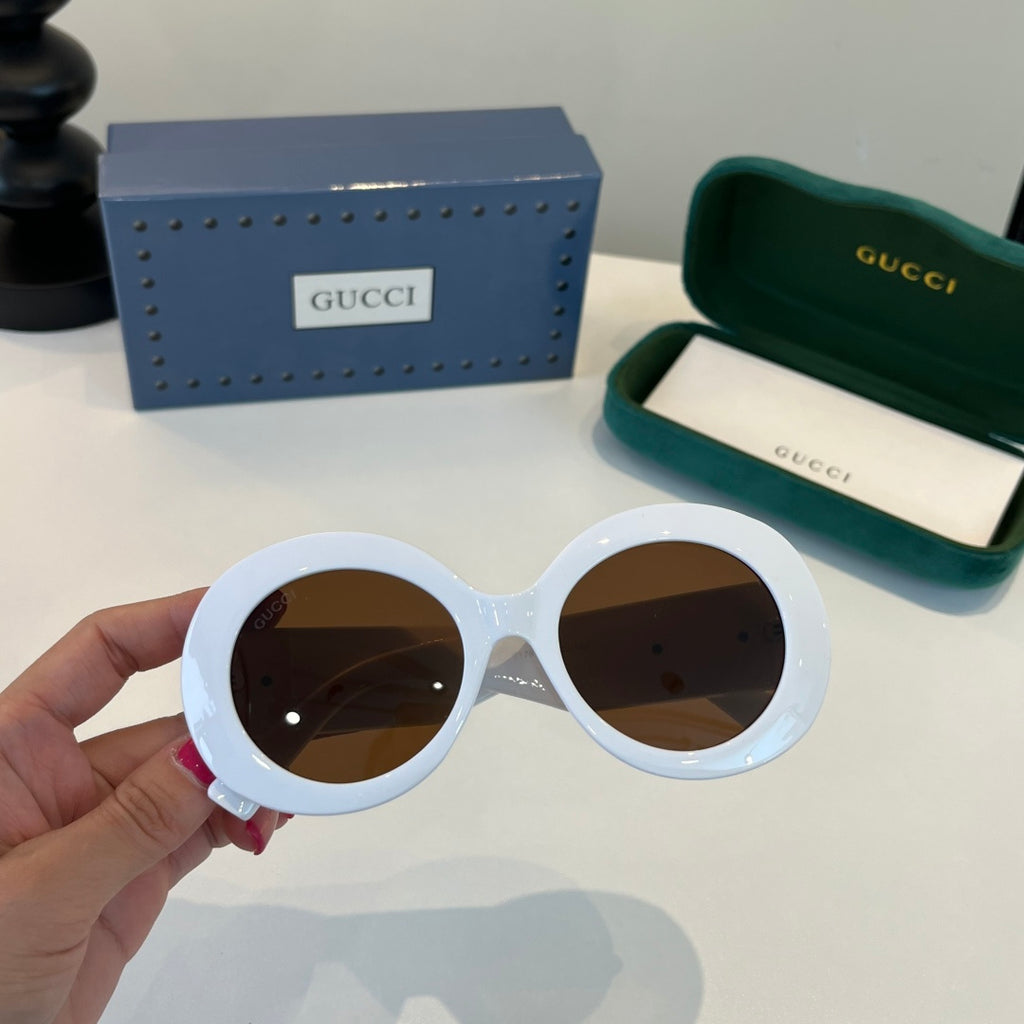 Gucci Oversized Brown Lens Sunglasses for Women - detail image 5