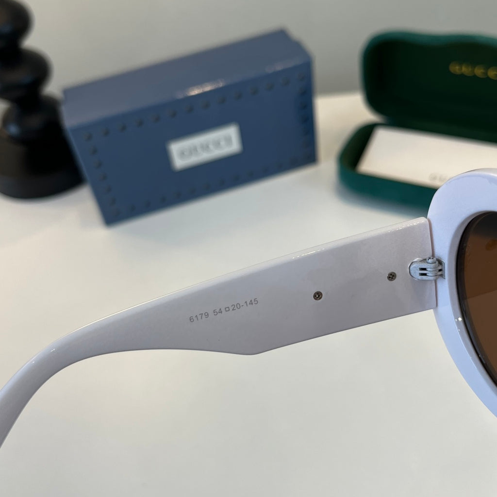 Gucci Oversized Brown Lens Sunglasses for Women - detail image 8