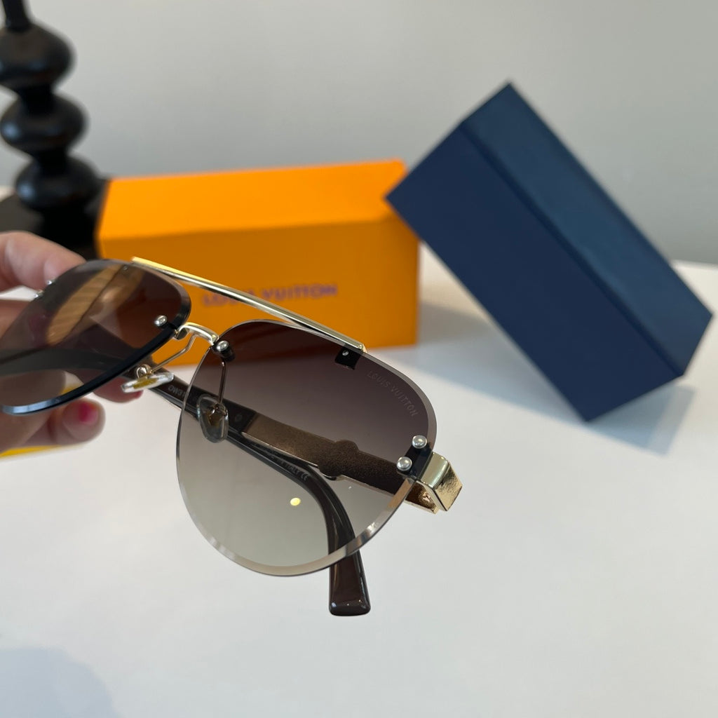 Louis Vuitton Fashion Silver Lens Sunglasses for Men & Women - 493084 - detail image 7