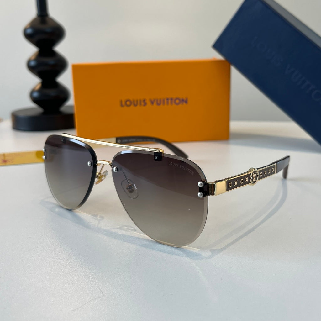 Louis Vuitton Fashion Silver Lens Sunglasses for Men & Women - 493084 - detail image 3