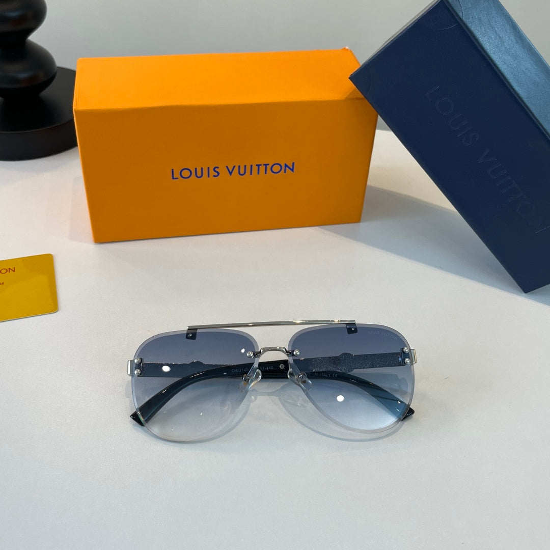 Louis Vuitton Fashion Silver Lens Sunglasses for Men & Women - 493085 - detail image 5