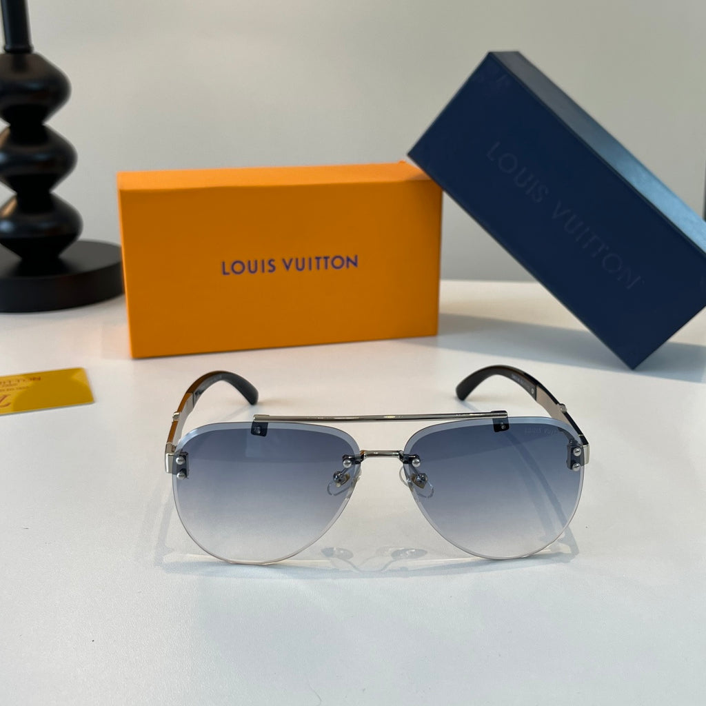 Louis Vuitton Fashion Silver Lens Sunglasses for Men & Women - 493085 - detail image 2