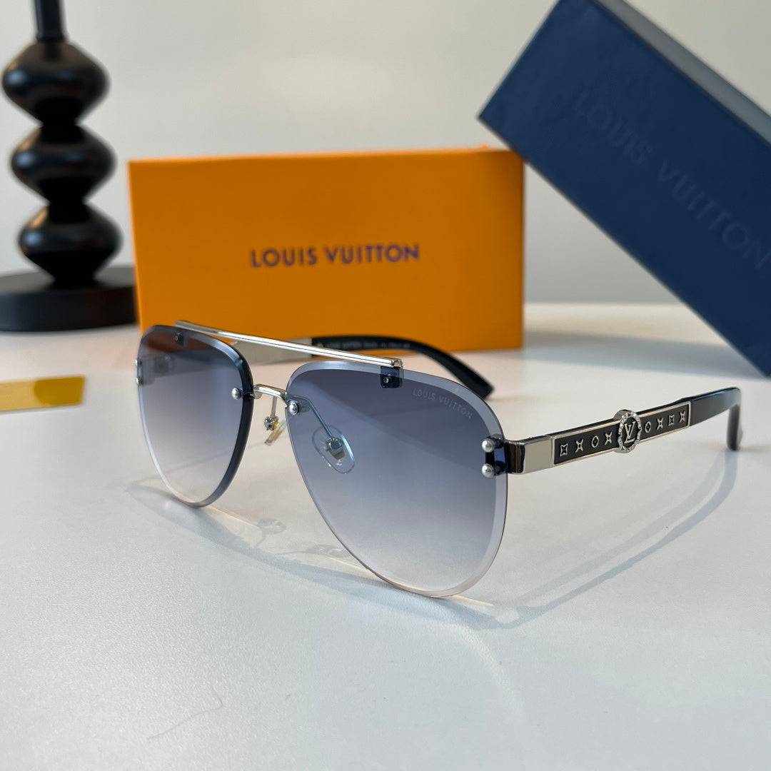 Louis Vuitton Fashion Silver Lens Sunglasses for Men & Women - 493085 - detail image 3