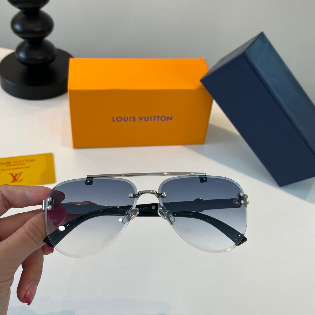 Louis Vuitton Fashion Silver Lens Sunglasses for Men & Women - 493085 - detail image 7