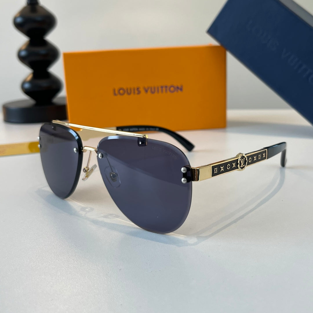 Louis Vuitton Fashion Black Lens Sunglasses for Men & Women - 493086 - detail image 3