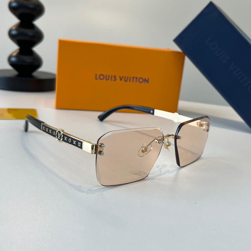 Louis Vuitton Fashion Silver Lens Sunglasses for Men & Women - 493087