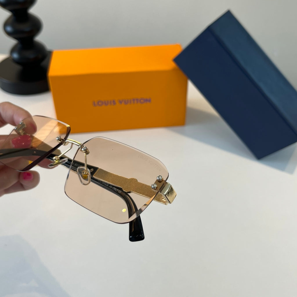 Louis Vuitton Fashion Silver Lens Sunglasses for Men & Women - 493087 - detail image 5