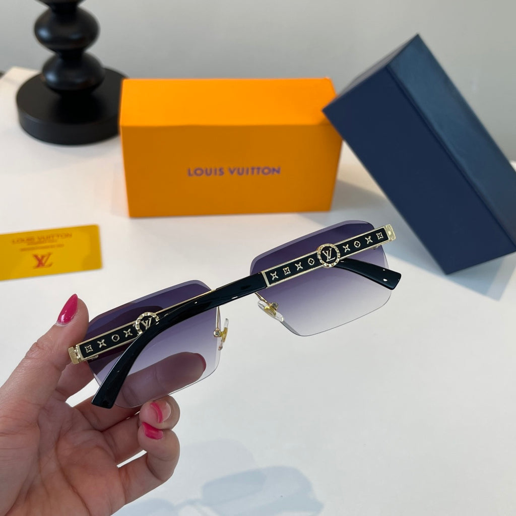 Louis Vuitton Fashion Silver Lens Sunglasses for Men & Women - 493088 - detail image 9