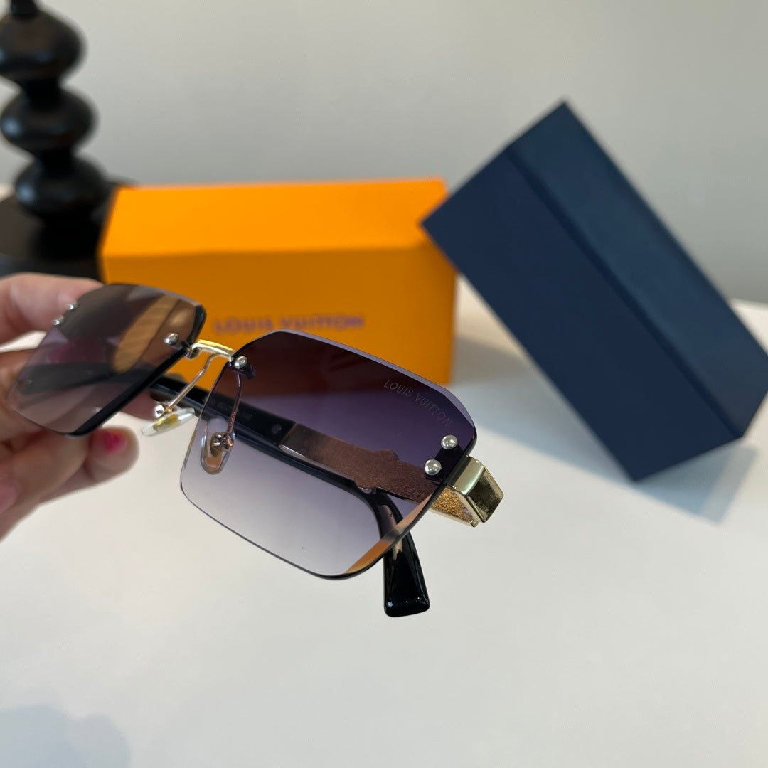Louis Vuitton Fashion Silver Lens Sunglasses for Men & Women - 493088 - detail image 7