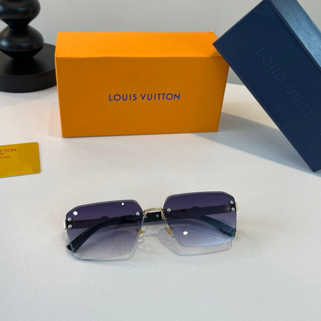 Louis Vuitton Fashion Silver Lens Sunglasses for Men & Women - 493088 - detail image 5