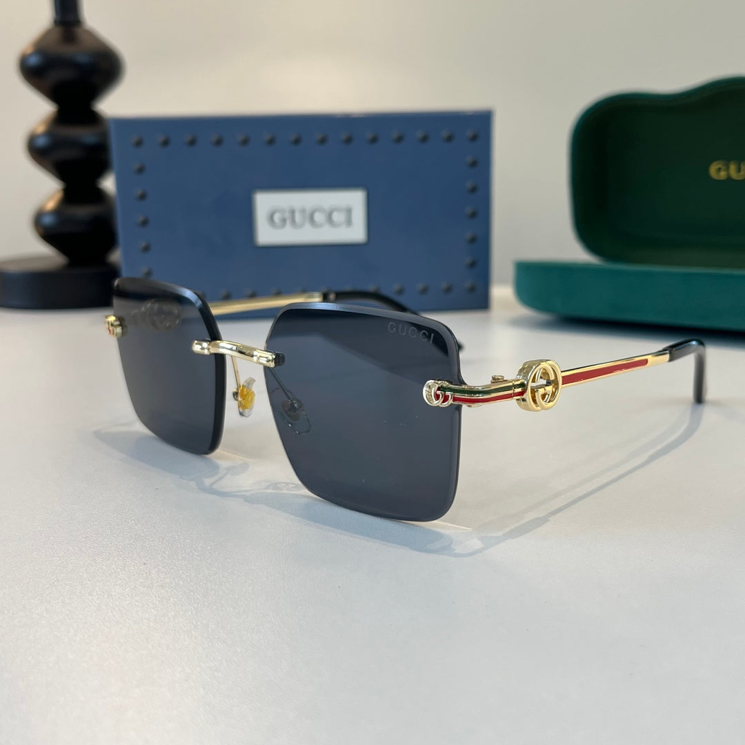 Gucci Fashion Silver Lens Sunglasses for Men & Women - 493370 - detail image 3